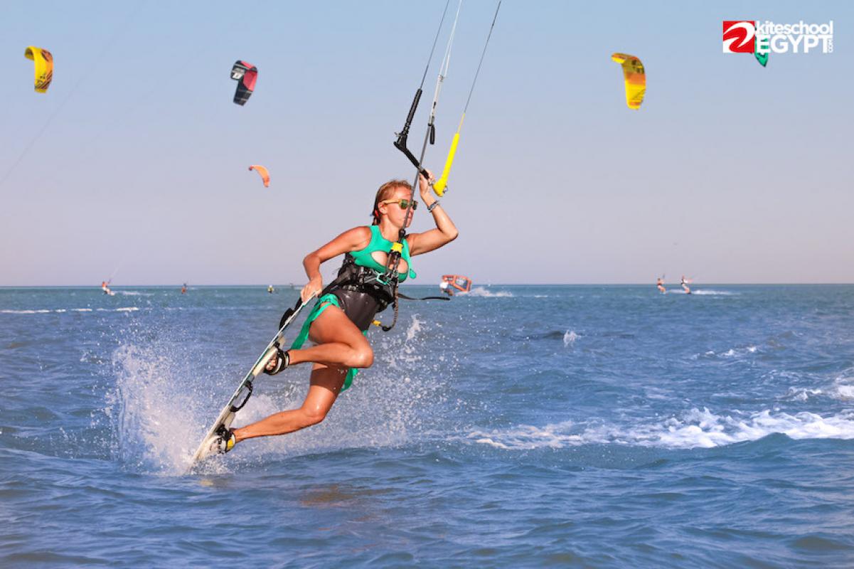 Kite girls kite camps Egypt