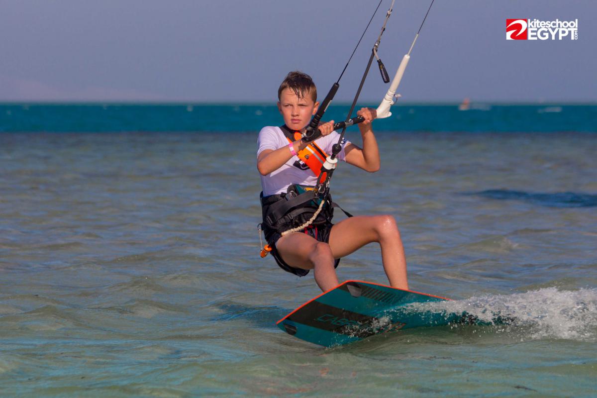 Kite surfing course Hurghada for kids