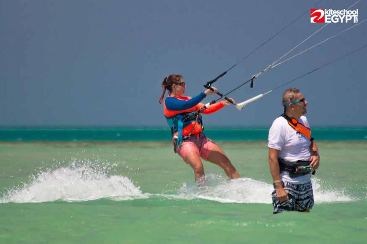 To rated Hurghada kitesurfing lessons