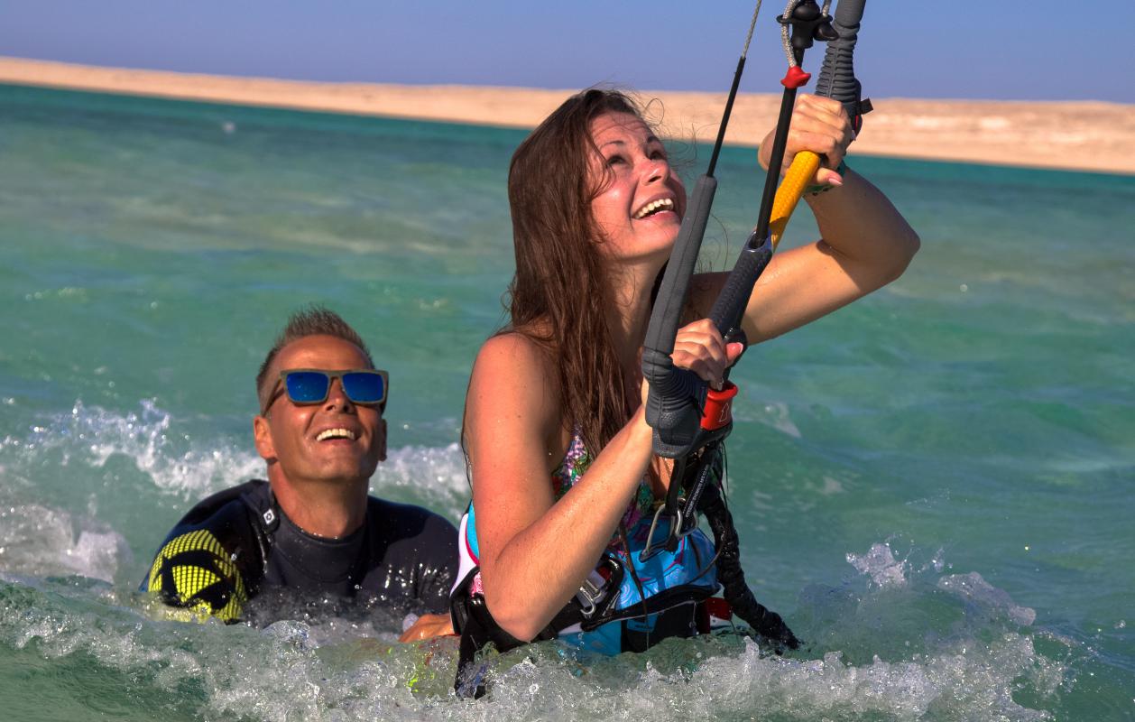 kite surfing lessons egypt
