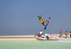 kiteboarding shots