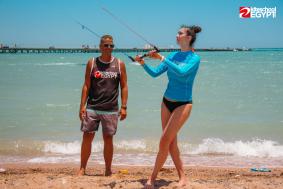TOP rated Hurghada  kitesurfing lessons